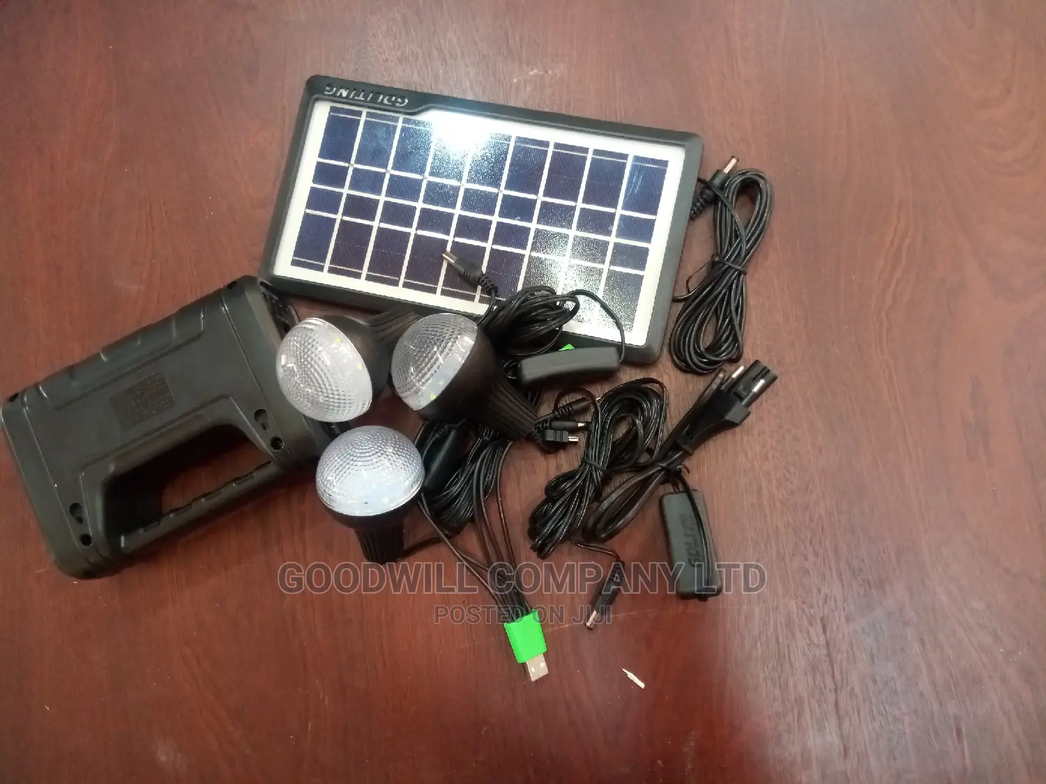 Mini Solar Kit With 3 Bulbs
