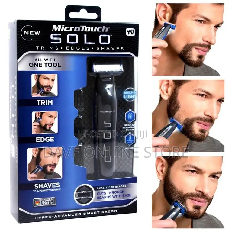 Micro Touch Rechargeable Solo Shaver