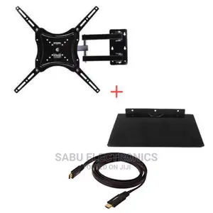 Rotating TV Wall Mount+DVD Mount+Free HDMI CABLE