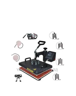 5 in 1 Heat Press Machine Combo Type