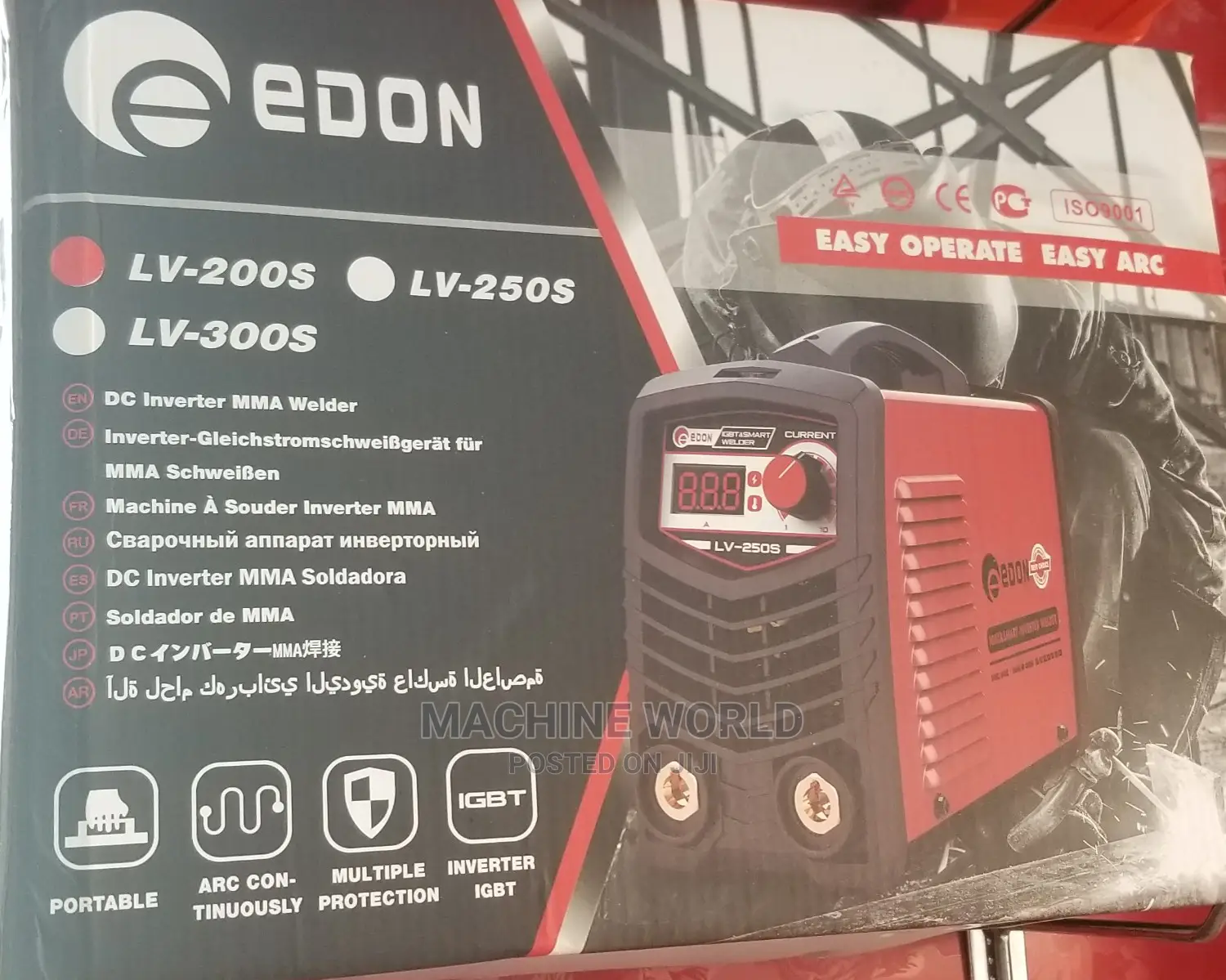 250amps Portable Welding Machine