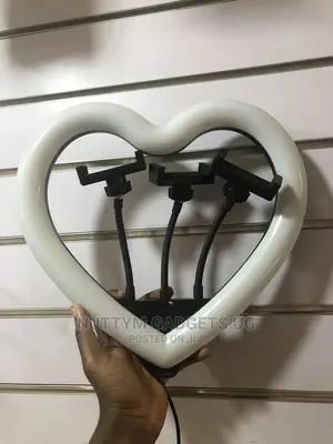 LED Ring Lights In A Heart Shape