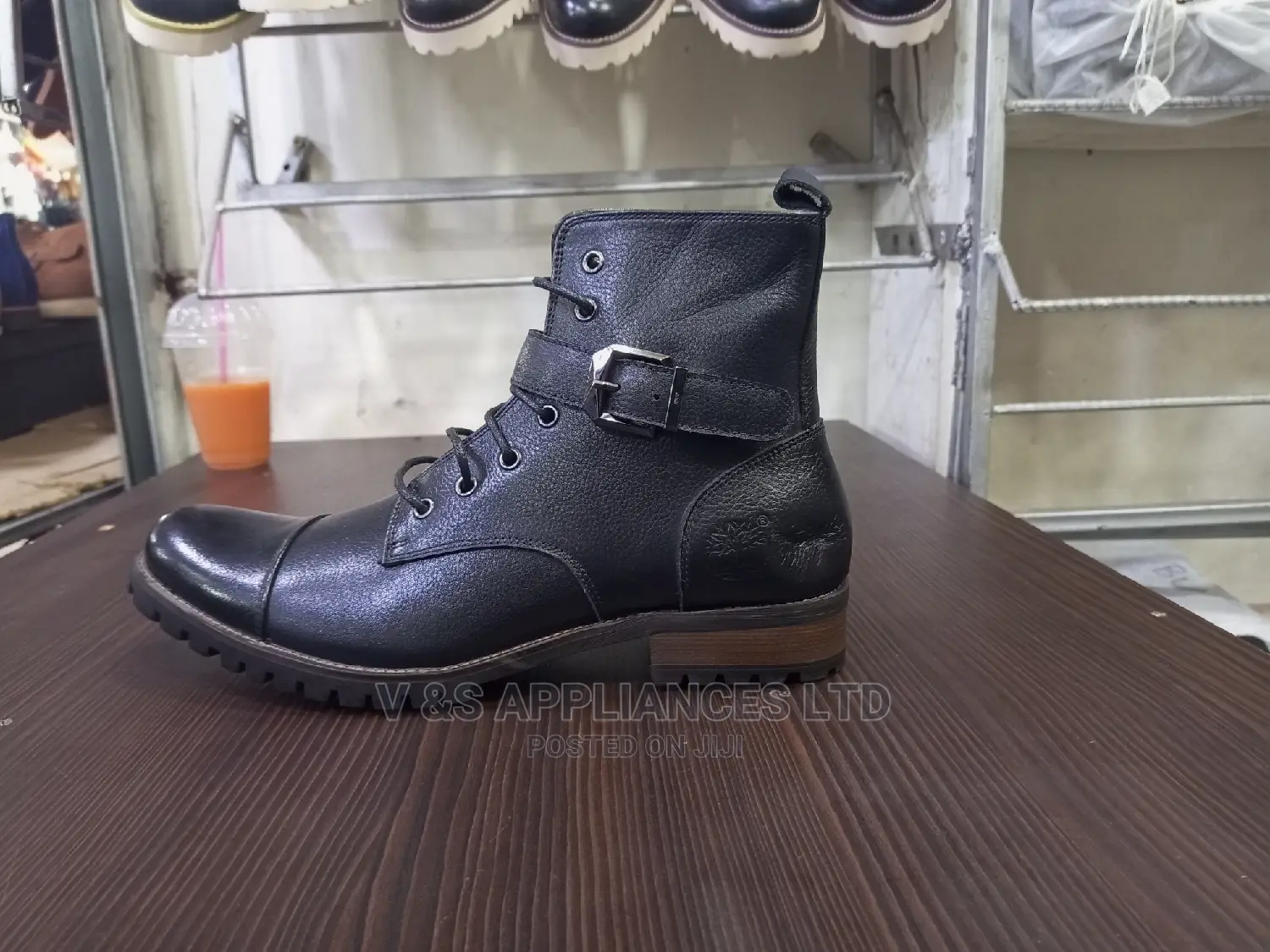 Shoes Black Boot