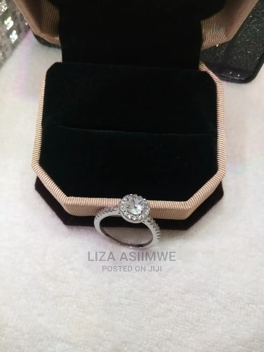 Engagement Rings Available With the Ring Box It's Self