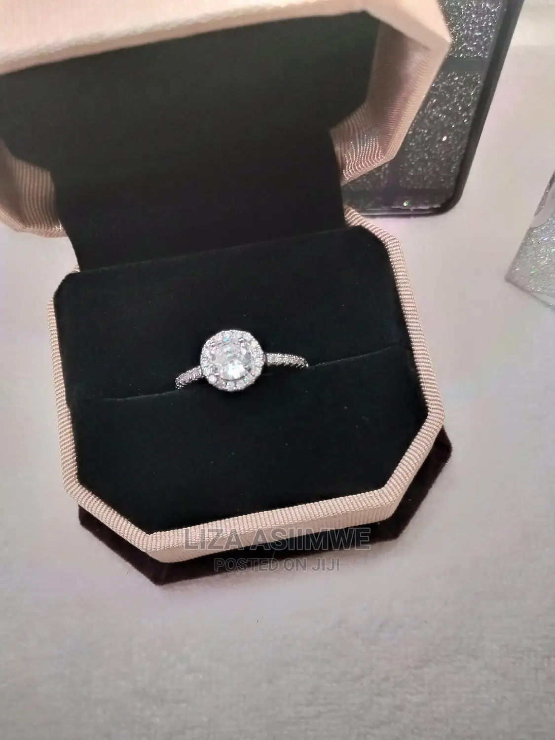 Engagement Rings Available With the Ring Box It's Self