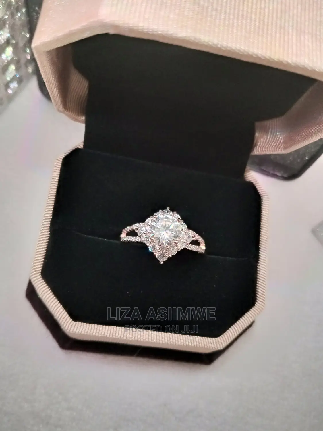 Engagement Rings Available With the Ring Box It's Self