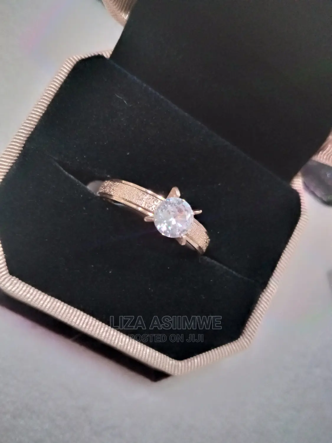Engagement Rings Available With the Ring Box It's Self