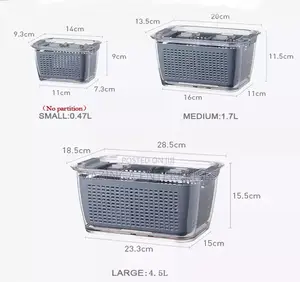 Fridge Fruits and Vegetables Storage Box/Basket/Container
