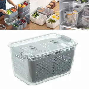 Fridge Fruits and Vegetables Storage Box/Basket/Container