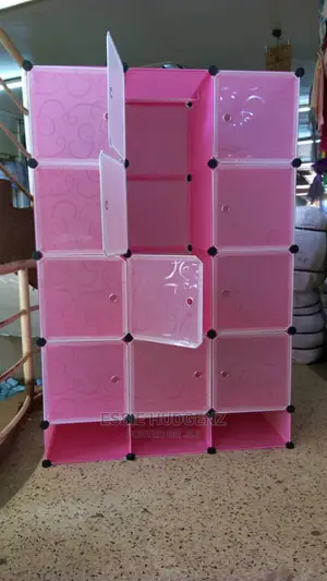 3columns Plastic Wardrobe