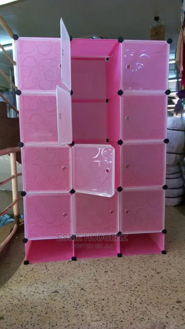 3columns Plastic Wardrobe