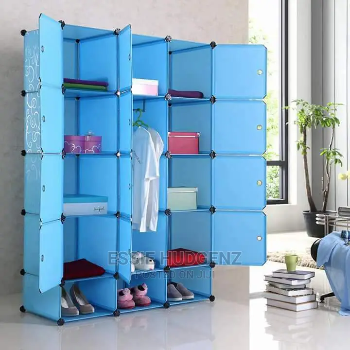 3columns Plastic Wardrobe