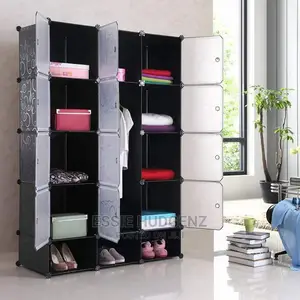 3columns Plastic Wardrobe