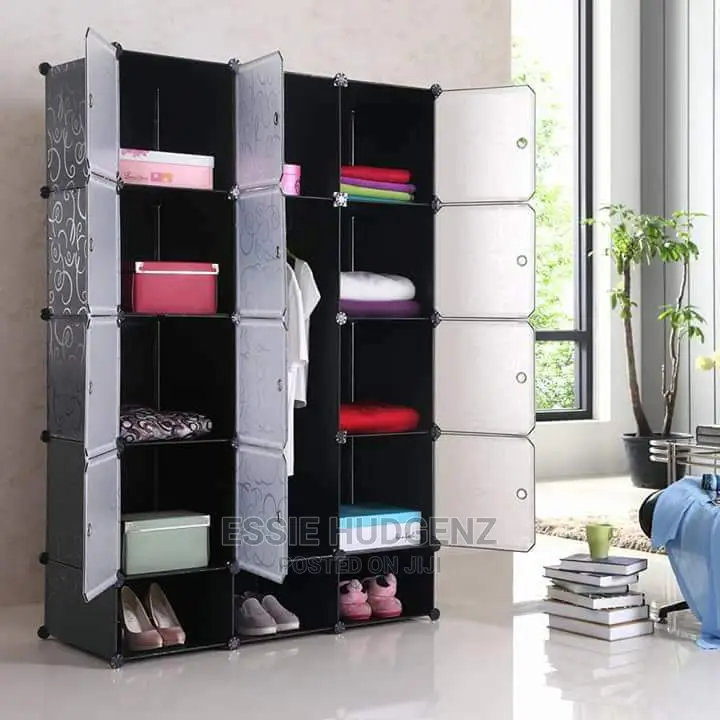 3columns Plastic Wardrobe