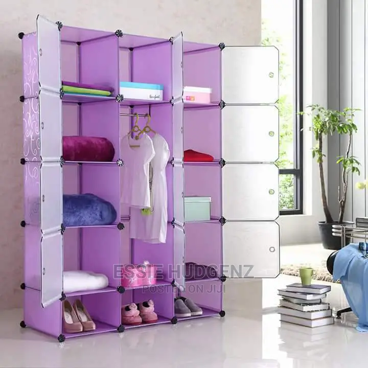 3columns Plastic Wardrobe