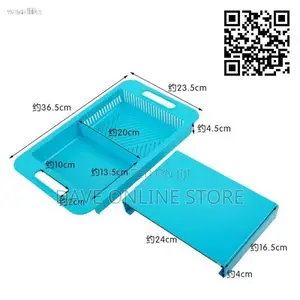 Kitchen Sink Chopping Board and Drainer Shelf