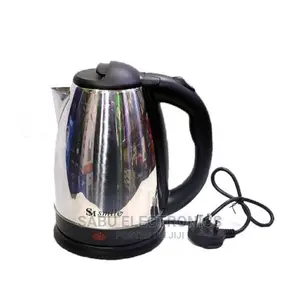 Smile Electric Kettle 1.5L – Silver/Black
