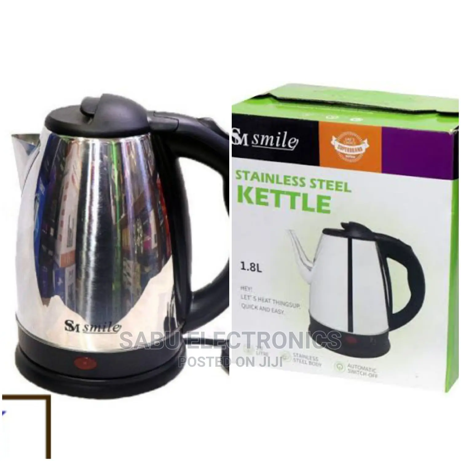Smile Electric Kettle 1.5 Litre-Best Quality