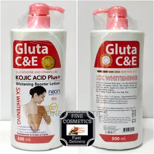 GLUTA C And E Kojic Acid Plus+ 5X Whitening Booster Lotion
