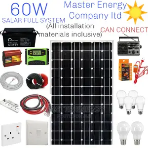 60W Solar System Full Kit