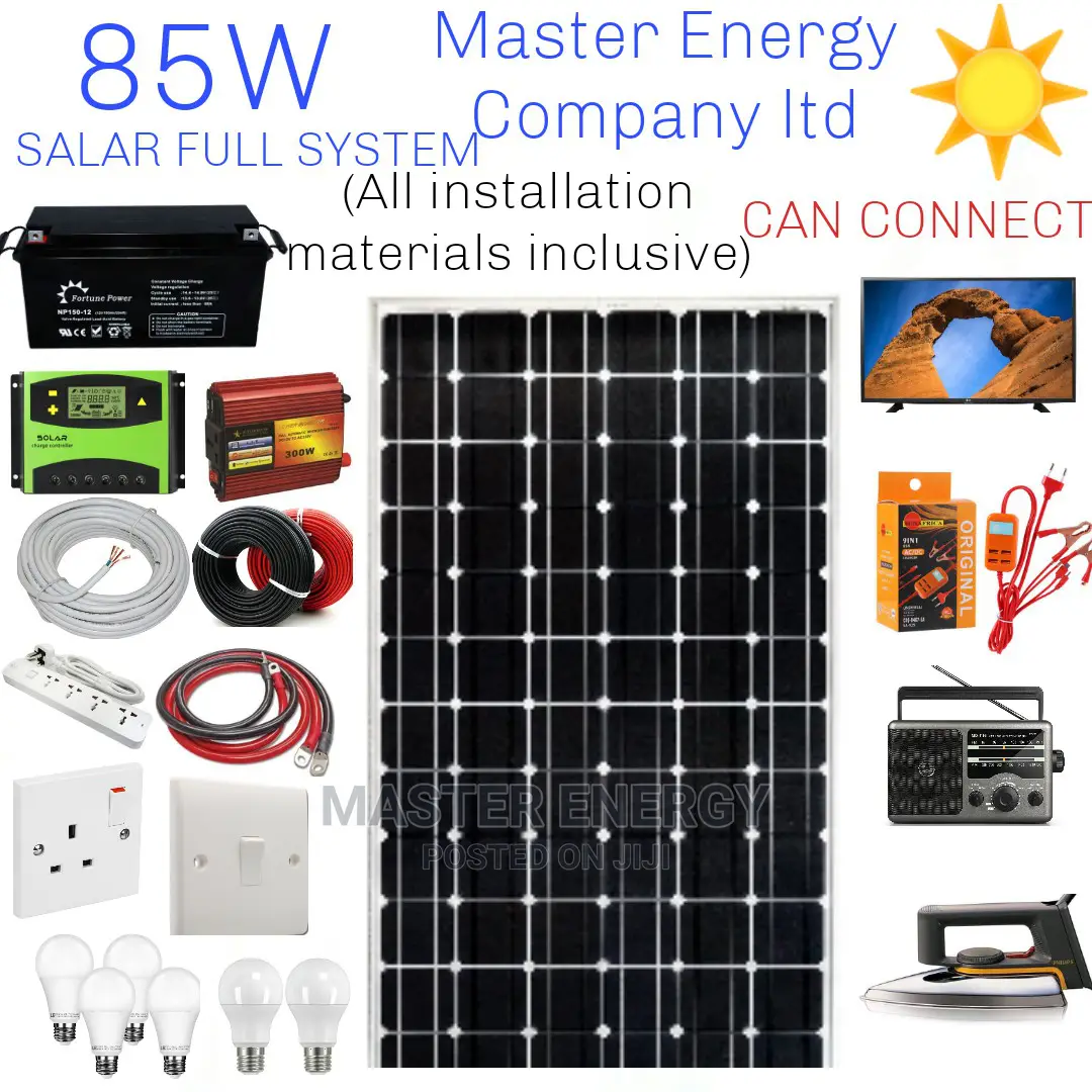 85W Solar System Full Kit