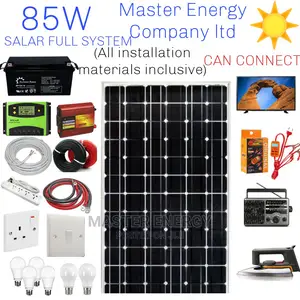 85W Solar System Full Kit