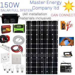 150W Solar System Full Kit