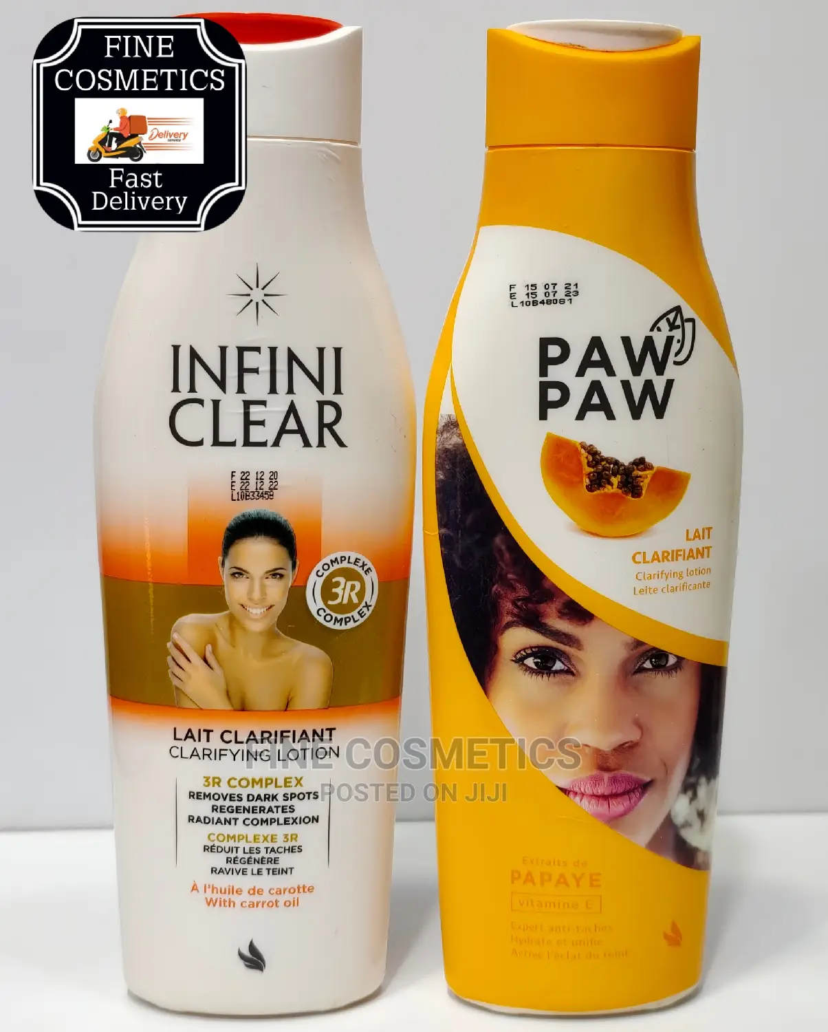 INFINI CLEAR Clarifying Body Lotion With Carrot Oils 500ml
