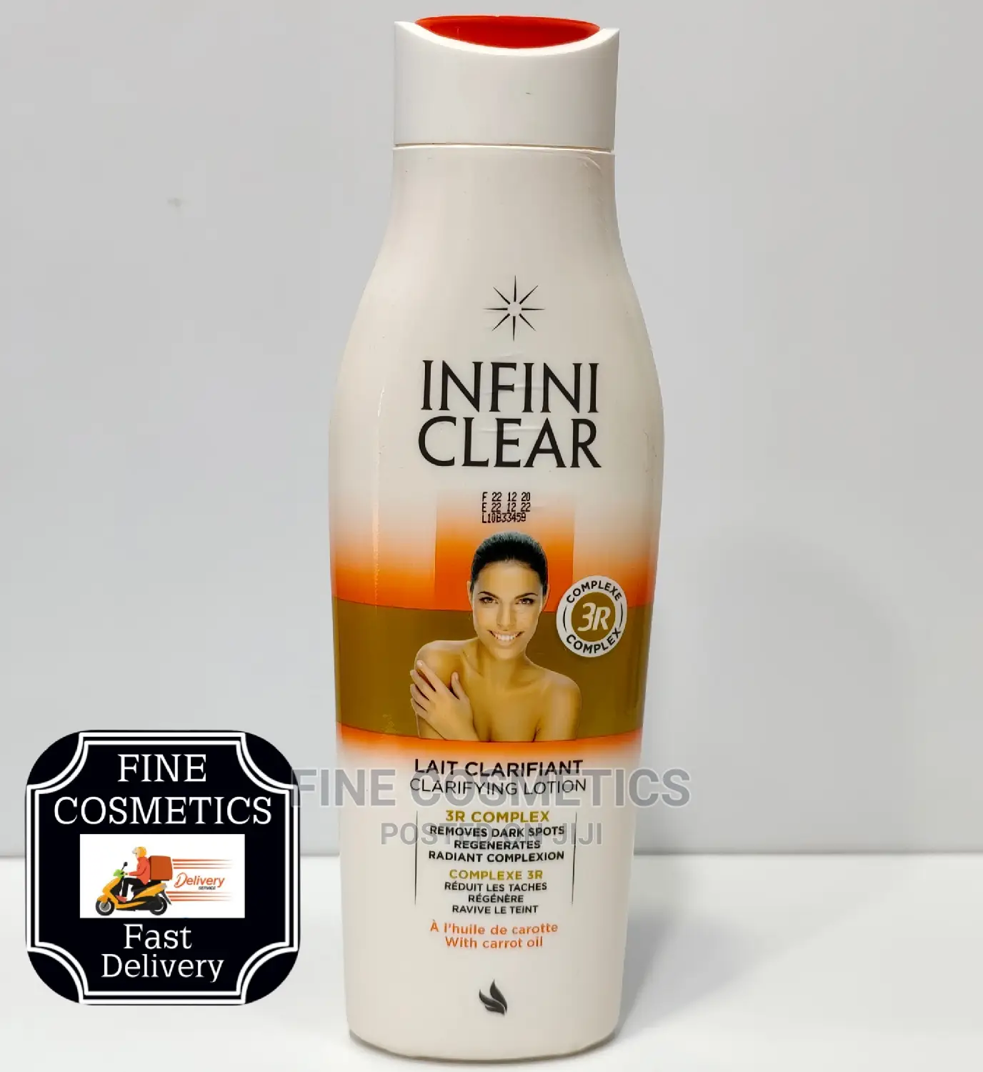INFINI CLEAR Clarifying Body Lotion With Carrot Oils 500ml
