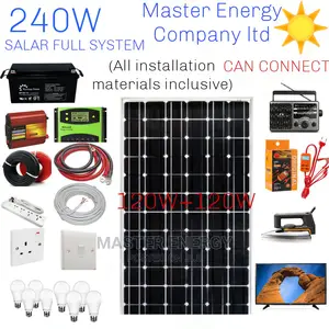 240W Solar System Full Kit