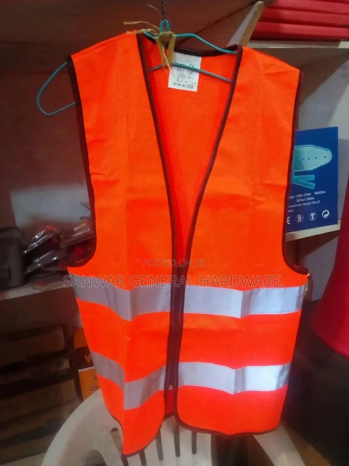 Zip Reflector Jackets.
