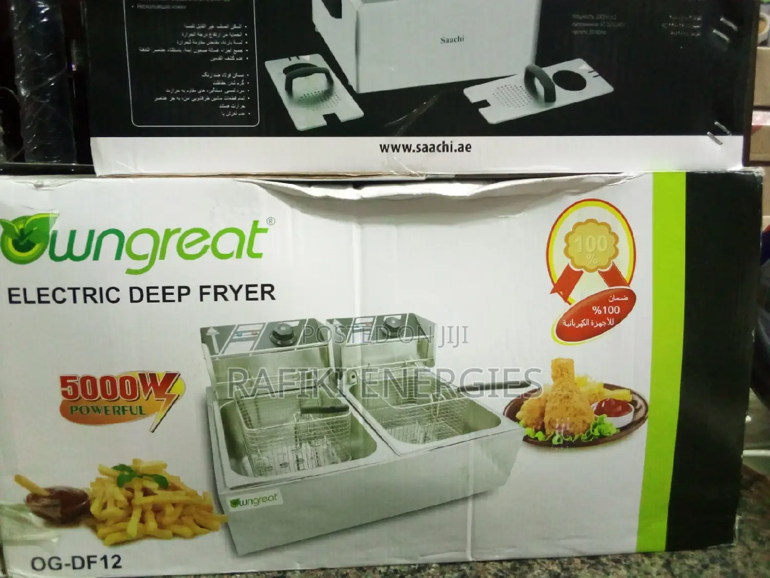 Owngreat Double Deep Fryer - 12L