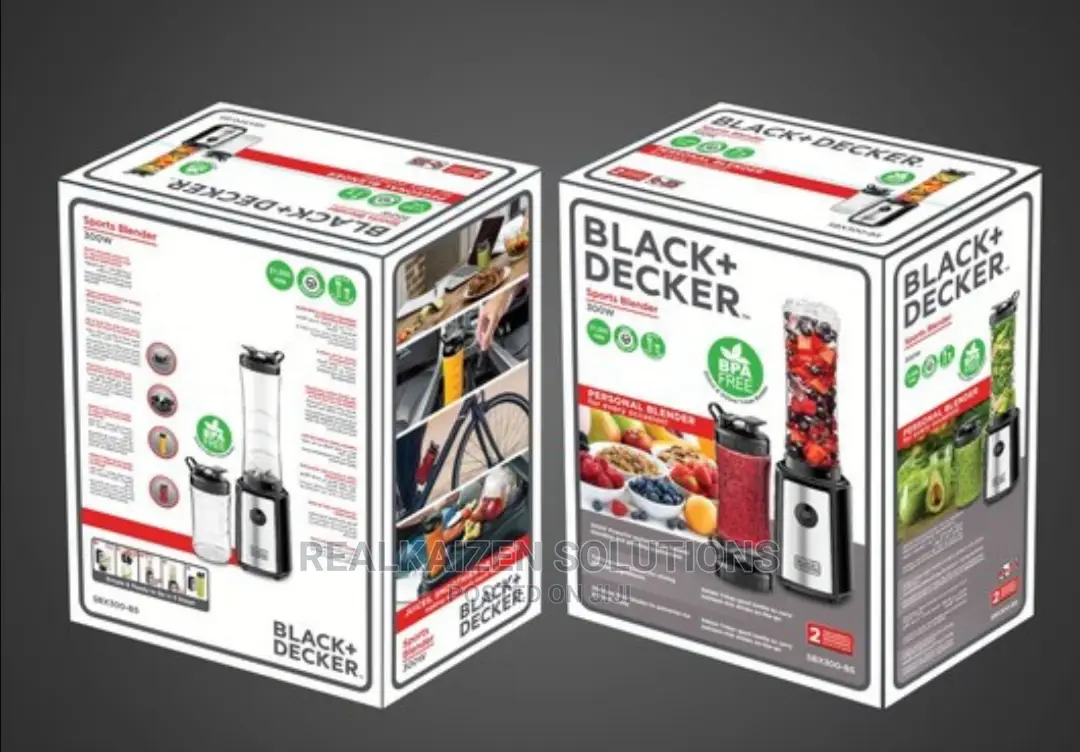 BLACK+DECKER 6pc Personal Compact Sports Smoothie Blender