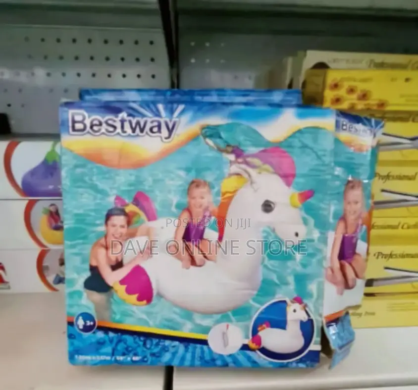Bestway Inflatable Fantasy Unicorn Kids Ride-On Pool