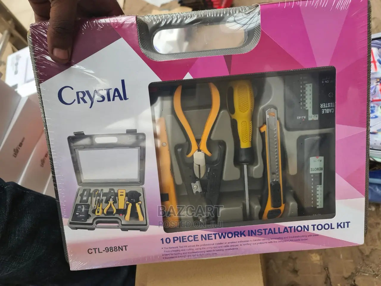 CRYSTAL 10 Piece Tool Network Installation Kit