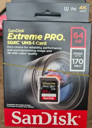 64gb Sandisk Extreme Pro Sdxc Memory Card