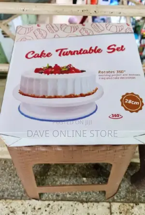 Cake Turntable Set