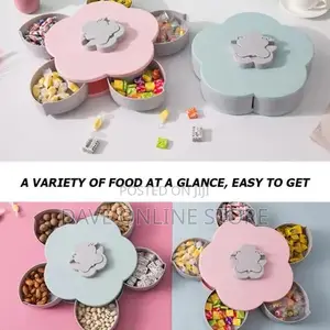 Flowers Overflow Fruit Snack Candy Storage Organizer Box
