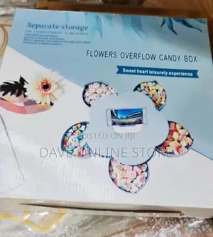 Flowers Overflow Fruit Snack Candy Storage Organizer Box