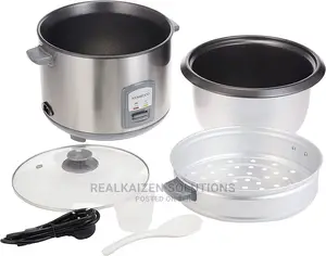 KENWOOD 2.8L Large Rice Cooker With Steamer Basket 1000W