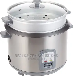 KENWOOD 2.8L Large Rice Cooker With Steamer Basket 1000W