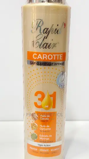 ORIGINAL Rapid Clair Carrot Lotion Big Size 500ml