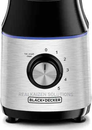BLACK+DECKER Premium Stainless Steel Glass Jar Blender