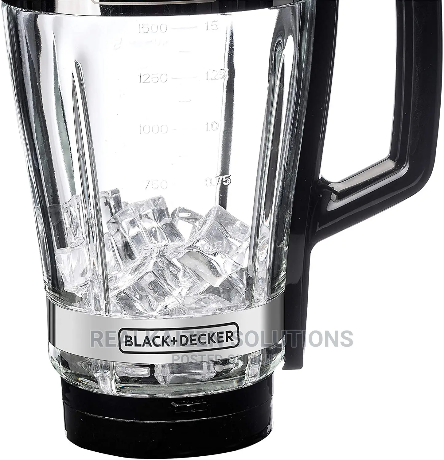BLACK+DECKER Premium Stainless Steel Glass Jar Blender