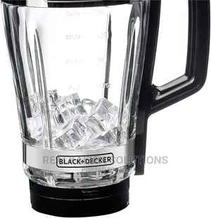 BLACK+DECKER Premium Stainless Steel Glass Jar Blender