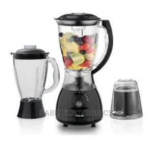 3 in 1 Glass/Plastic Jar Blender and Grinder