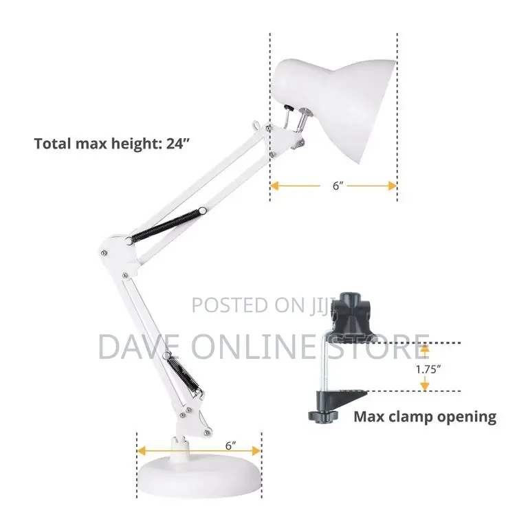 Foldable Adjustable Led Table Lamp