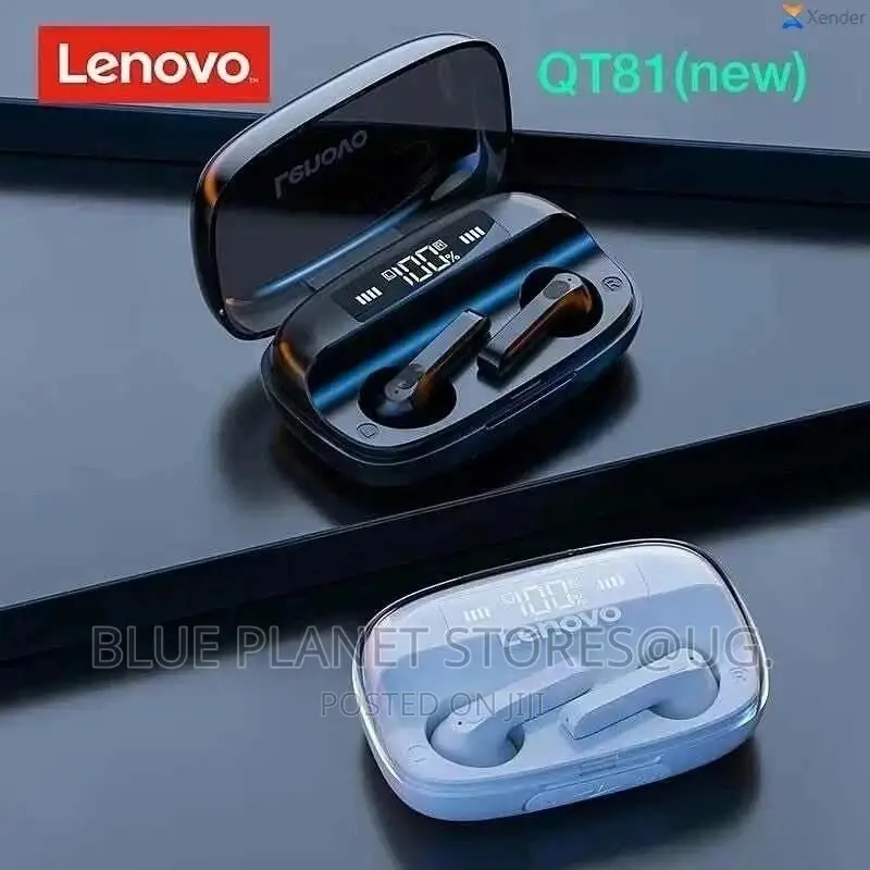 Lenovo《QT81》True Wireless Earbuds (Bluetooth 5.1 TWS)