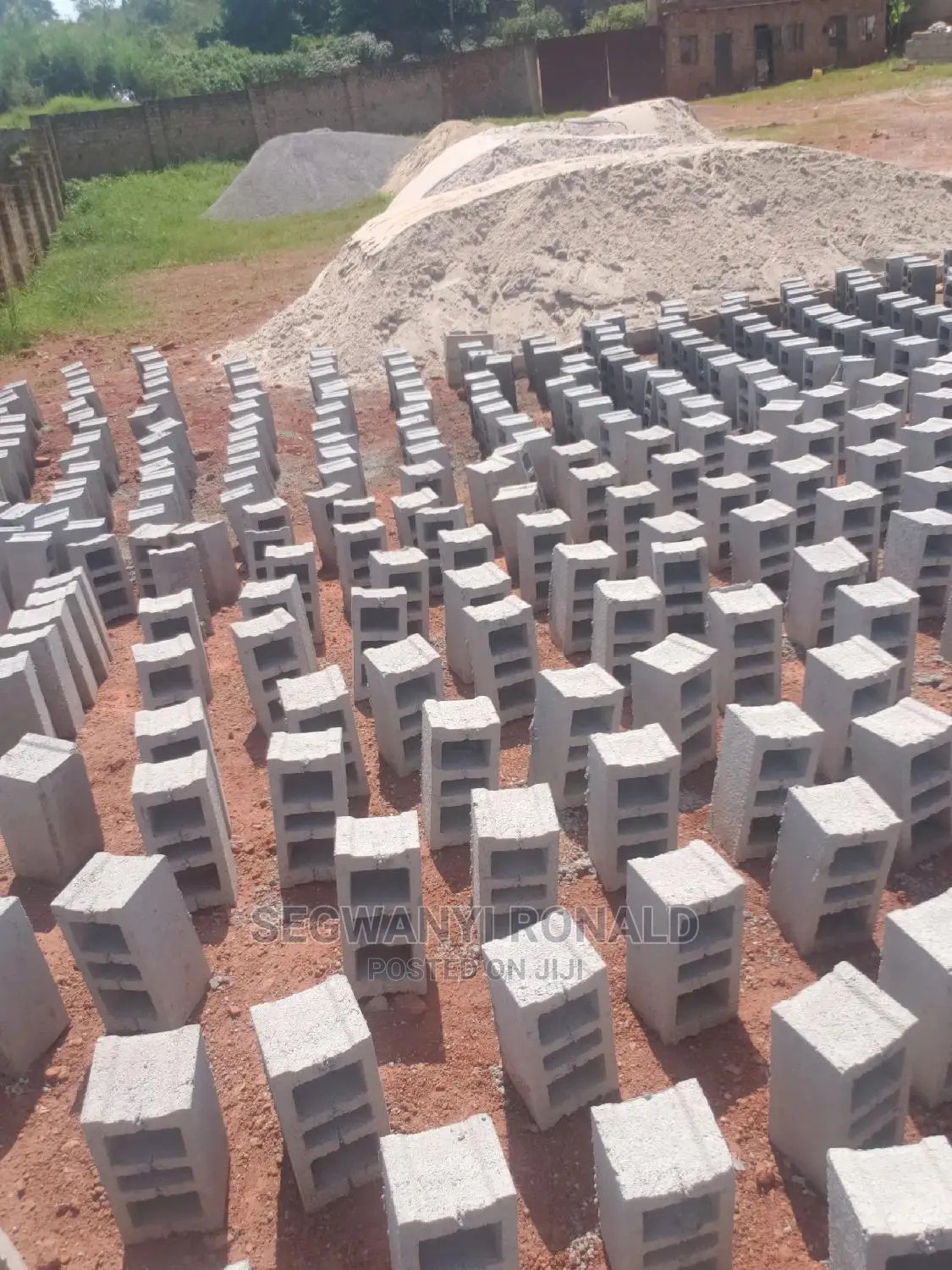 8inch Hollow on Site