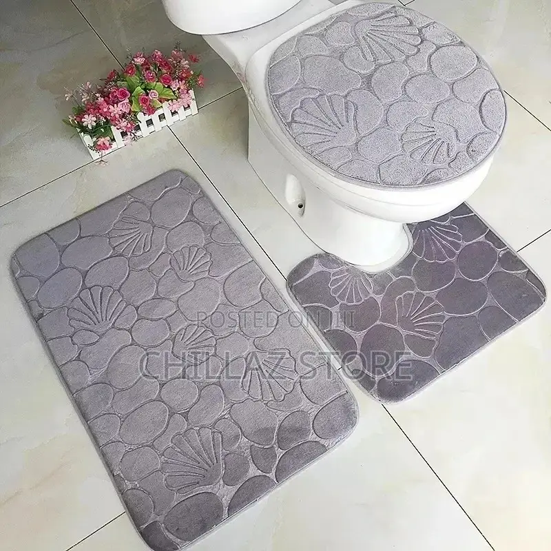 3pcs Toilet Mats